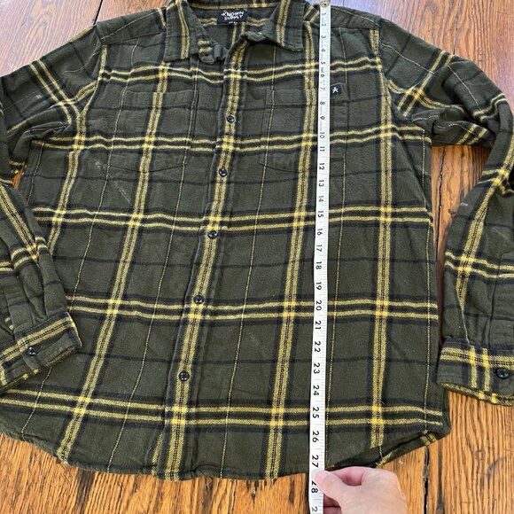 Known Supply Women's Medium Flannel Button Down Shirt Plaid Organic Cotton - Picture 7 of 7